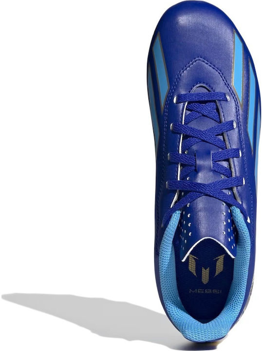 X CRAZYFAST CLUB Kids Molded Soccer Shoes Blue