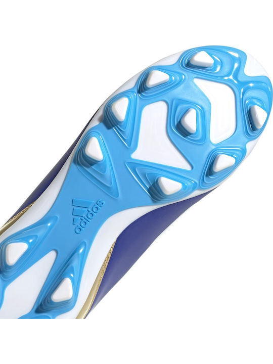 X CRAZYFAST CLUB Kids Molded Soccer Shoes Blue