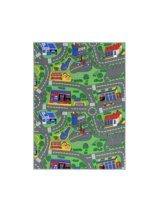 Kids Rug Bermudes Citylife Grey 160x240