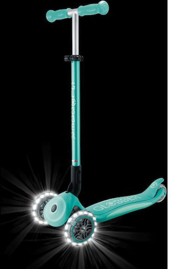 Globber Kids Scooter Foldable Flow 125 2-Wheel for 5+ Years Sky Blue
