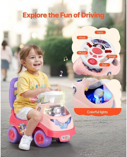 Vevor Ride On Car With Sounds Multicolour