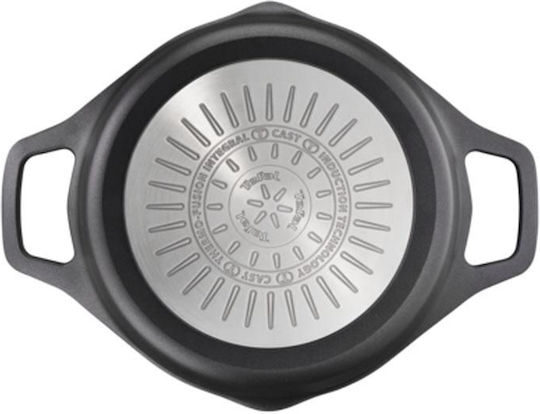 Tefal Robusto Tiefer Topf aus Gussaluminium 4.4Es / 24cm