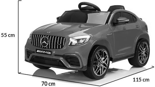 Mercedes-AMG GLC 63s Едноместен с Дистанционно Управление Вдъхновен 12 Волта Сив за 3+ Години