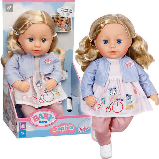 ZAPF Creation Baby Doll Sophia Rose 36 cm