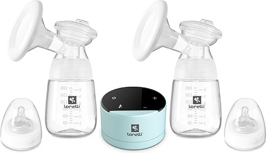 Lorelli Electric Double Breast Pump Daily Comfort Double Electric BPA Free Turquoise 180ml