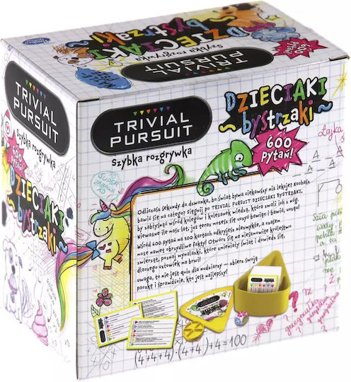 Board Game Trivial Pursuit Smart Kids for 2+ Players 8+ Years Old (PL) Winning Moves