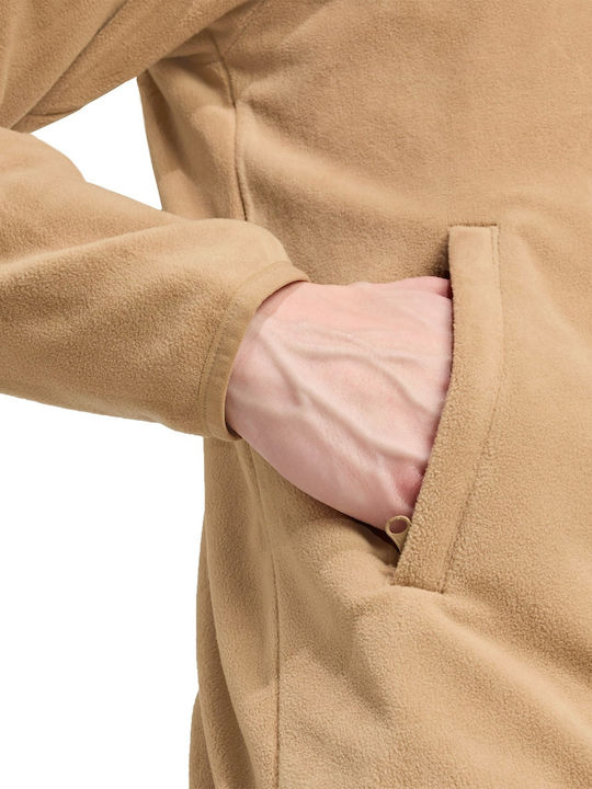 Performance Men's Fleece Jacket Beige