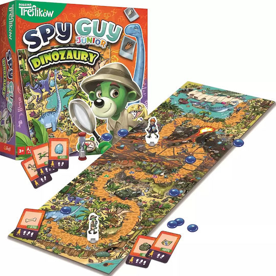 Board Game Spy Guy Junior Dinosaurs for 1-4 Players 3+ Years Old (PL) Trefl