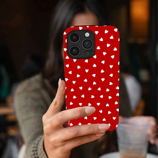 Handyhülle Sonique Heart Series Motorola Moto G86 5G Rote