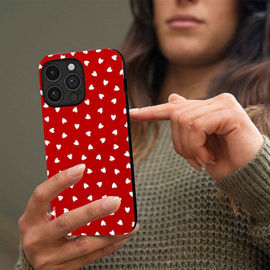Handyhülle Sonique Heart Series Motorola Moto G86 5G Rote