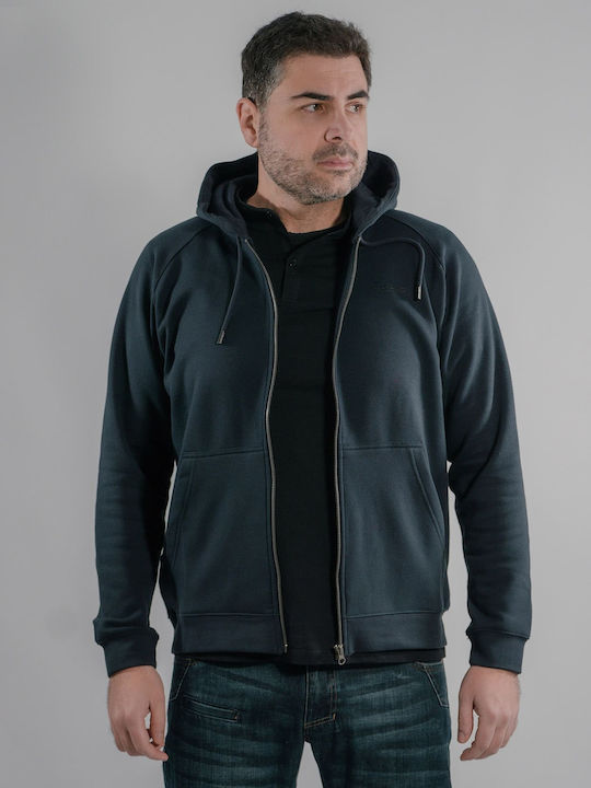 Pentagon Hood Κυνηγετική Ζακέτα Fleece Μπλε
