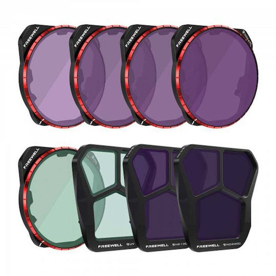 Freewell CPL / ND / ND/PL Set Filtru Lentile pentru DJI Mavic 3 Pro 8buc