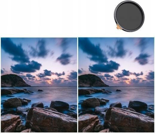 K&F Concept Filter CPL / Diffusion Durchmesser 58mm für Kameraobjektive