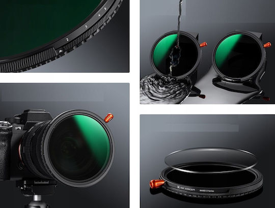 K&F Concept Filter CPL / Diffusion Durchmesser 58mm für Kameraobjektive
