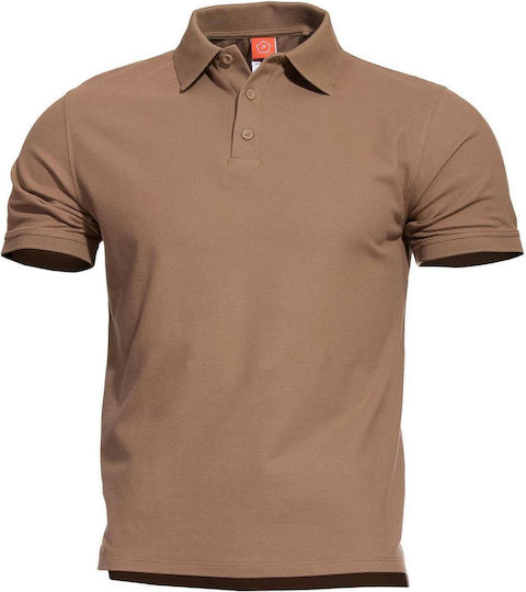 Pentagon Aniketos Polo Blouse Coyote in Brown color