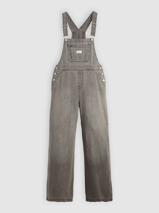 Xl Overall Γυναικεία Ολόσωμη Φόρμα Black