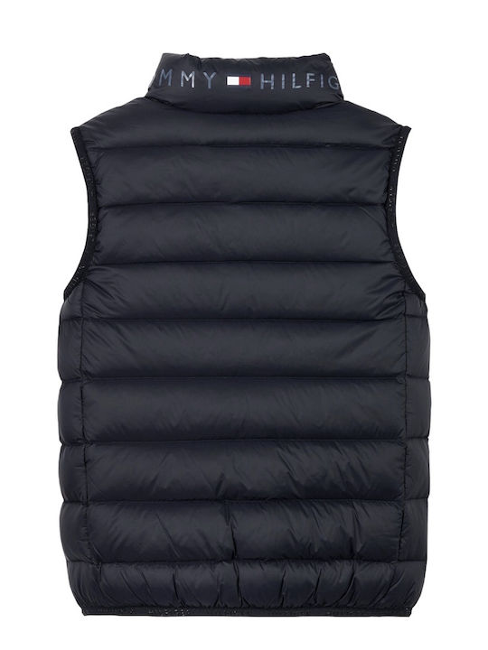 Kids' Quilted Jacket Short Navy Blue Essential Light Down