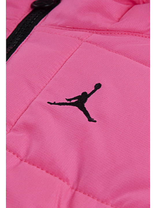 Kids' Sports Jacket with Hood Fuchsia
