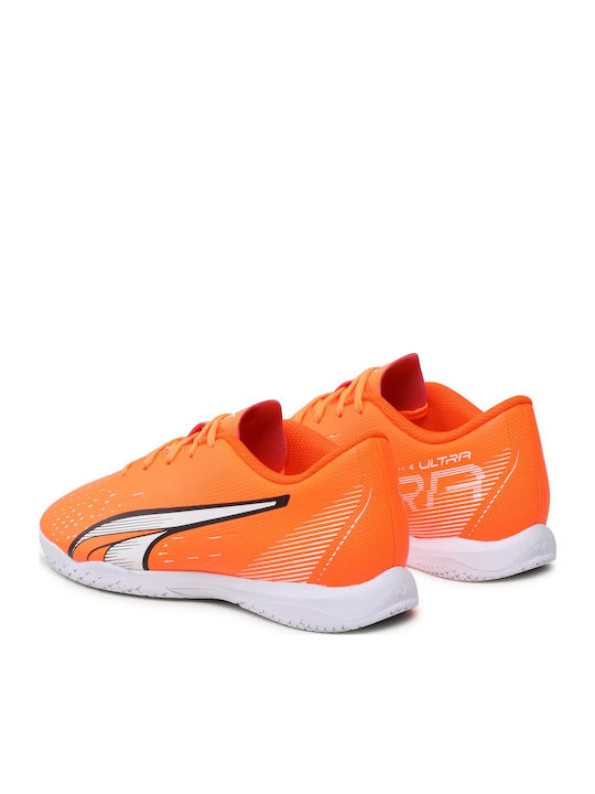 Kids Soccer Cleats Shoes Ultra Play with Turf Orange