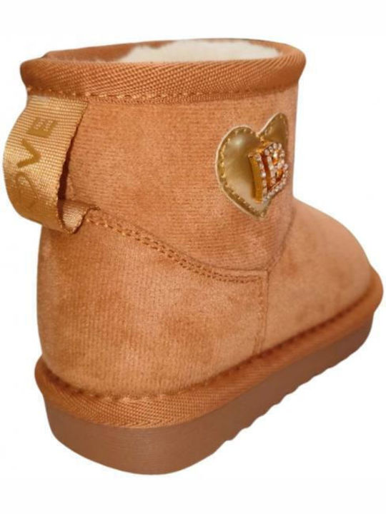 Kinderstiefeletten Tabac Braun