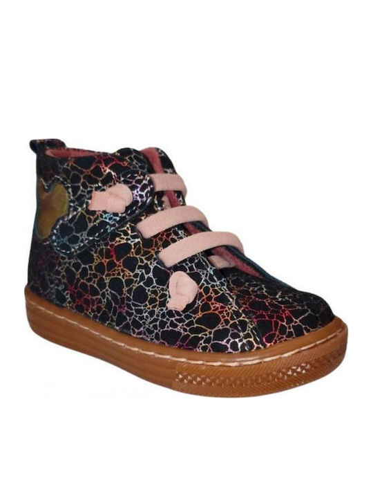 Kids Boots with Velcro Black