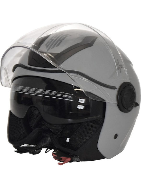 STR Strike Каска За Мотор Джет ECE 22.06 Със Sunvisor