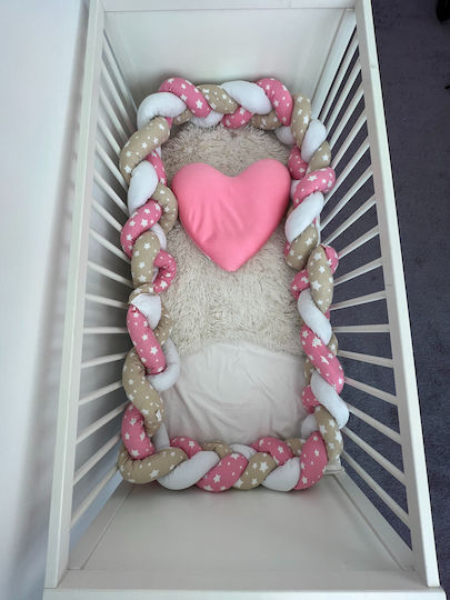 Панта Плетена Вътрешен Pink, Beige, White