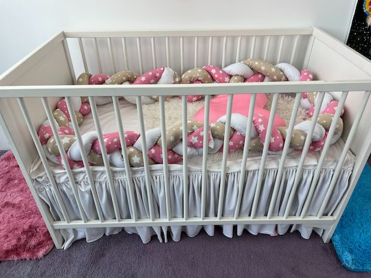 Панта Плетена Вътрешен Pink, Beige, White