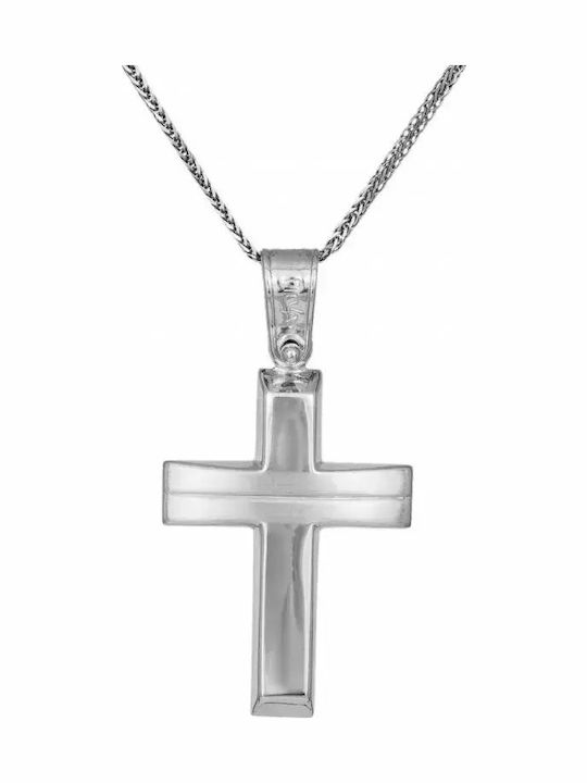 Λευκόχρυσος Σταυρός 14Κ