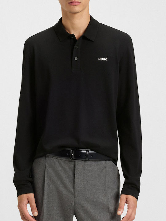 Donoslong Polo Μπλούζα Μακρυμάνικη Black