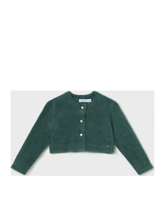 Kinderstrickjacke Gestrickt Grün
