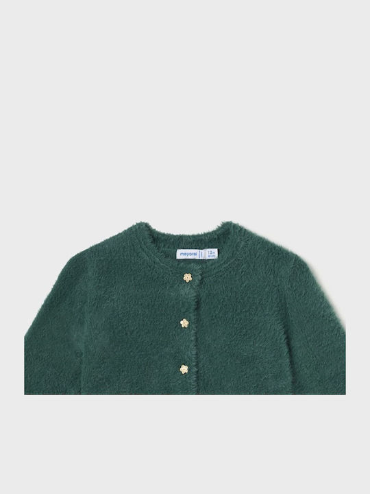 Kinderstrickjacke Gestrickt Grün