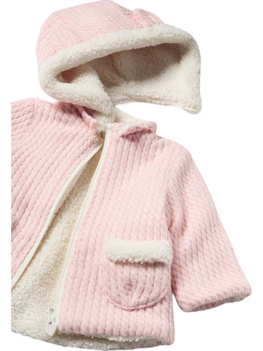 Kids Cardigan Cotton Pink