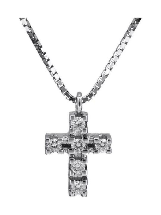Women's Gold Cross 18K with Chain