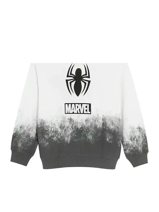 Kinder-Sweatshirt White Spiderman