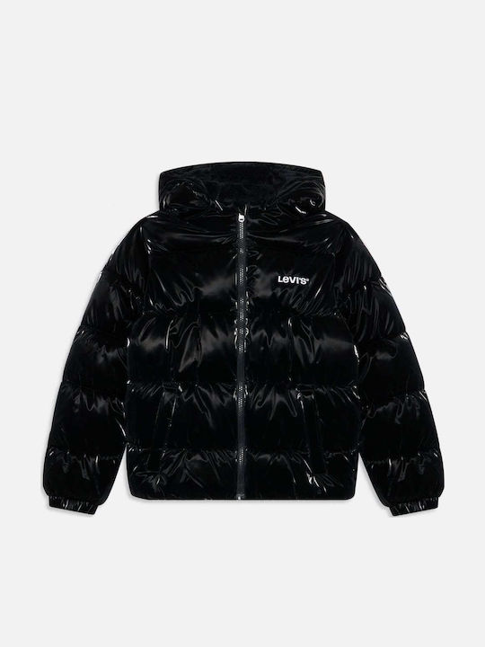 Kids' Quilted Jacket Shiny