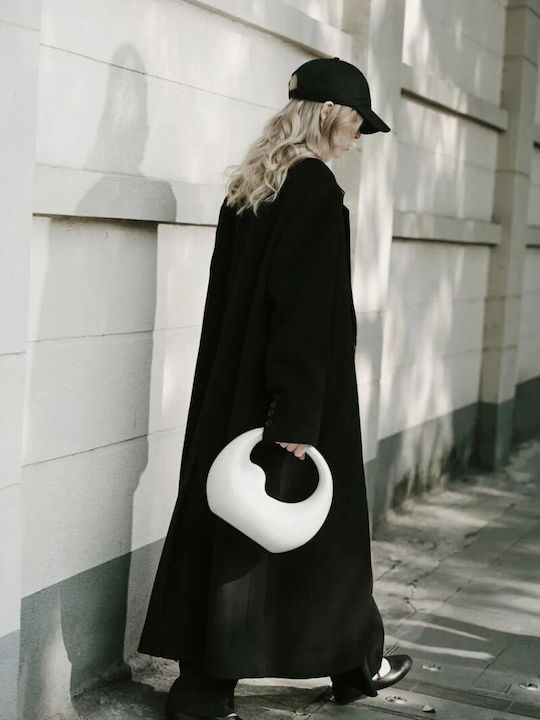 Stoff Damen Handtasche Schulter Weiß
