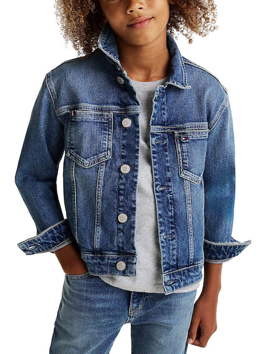 Kids' Denim Jacket Blue Vintage Trucker