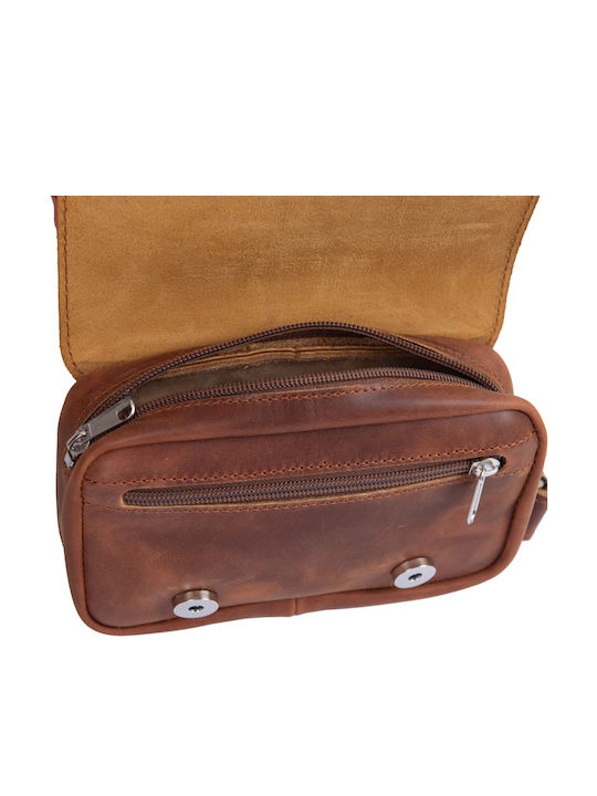 By -leather Leather Women's Bag Crossbody Brown