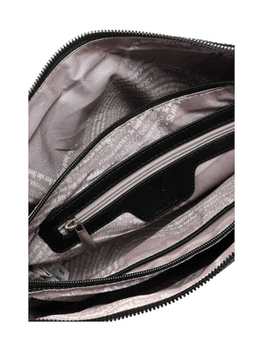 Damentasche Schultertasche Schwarz
