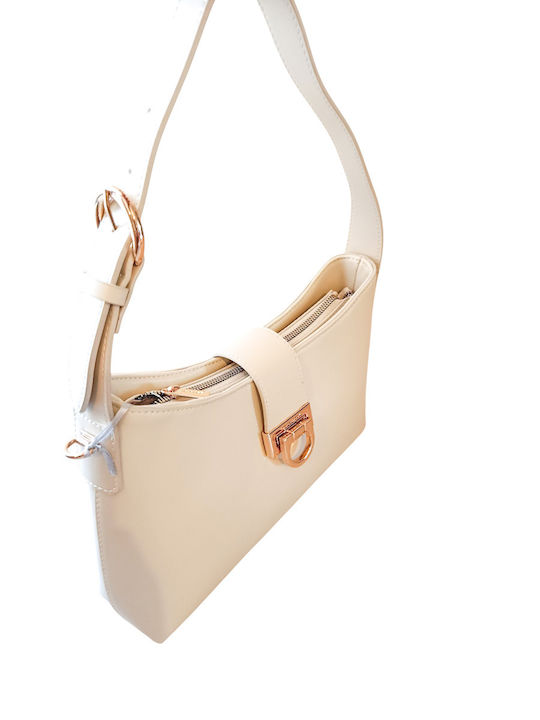 Women's Bag Shoulder Beige