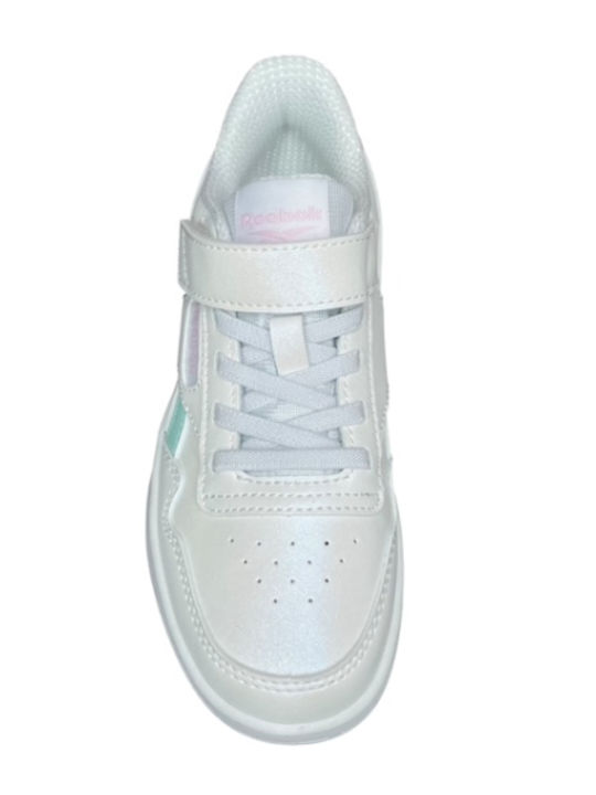 Kinder Sneaker mit Bügel- und Schleifenverschluss Weiß