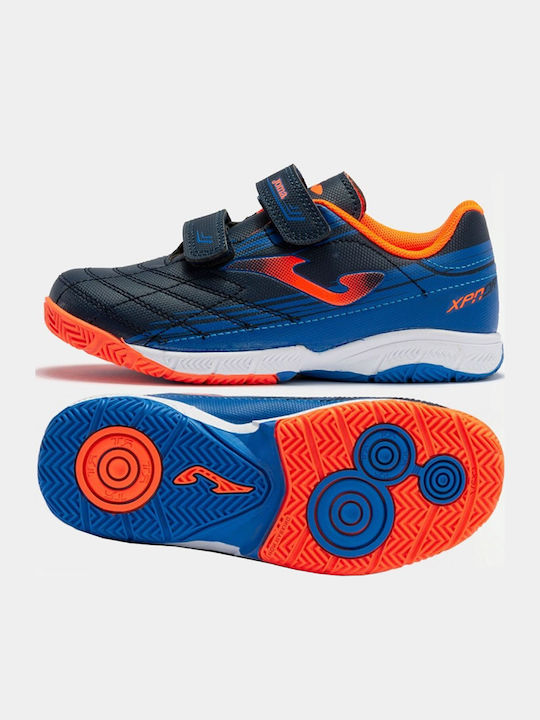 XPander IN Kids Soccer Cleats & Shoes Indoor Navy Blue