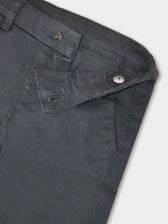 Παιδικό Παντελόνι Chino Υφασμάτινο Μπλε Basic