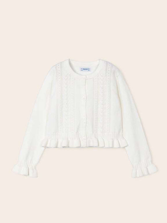 Cardigan pentru copii De bumbac Albă
