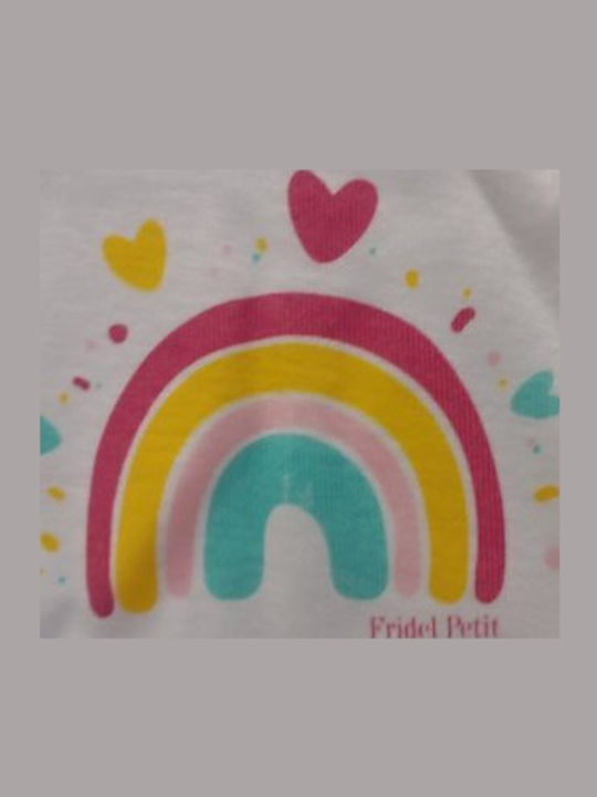 Fridel Petit Κορμάκι White Rainbow
