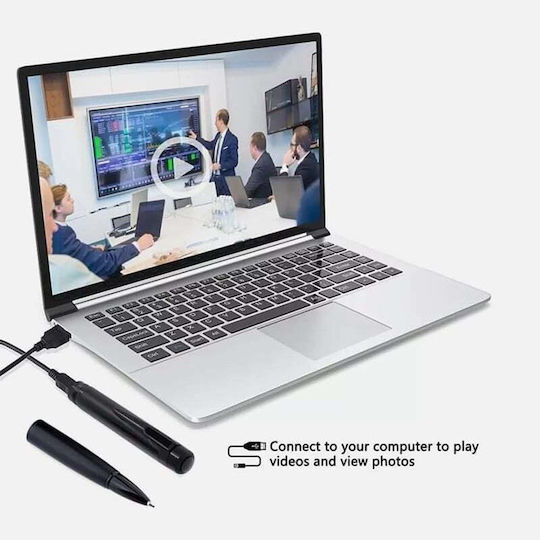 Cameră Ascunsă Stilou 1080p cu Slot pentru Card de Memorie