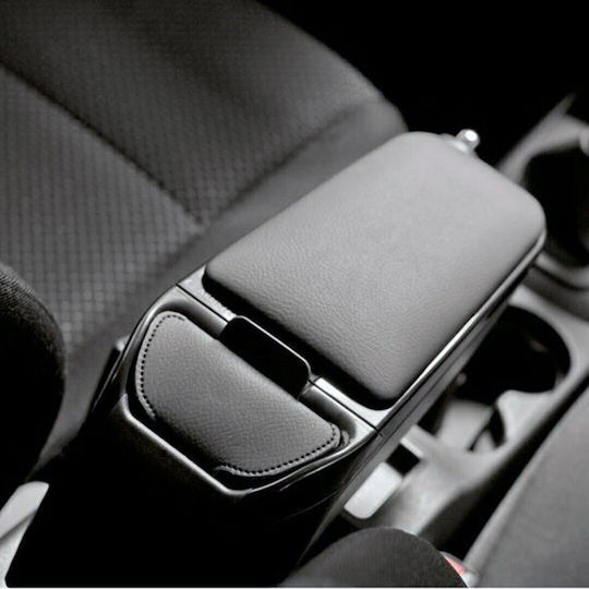Rati Armster Car Leather Armrest for Hyundai i10 2020+ Black