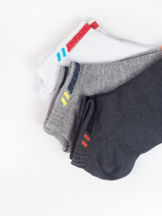 Design Socks Παιδικά Σοσόνια Πολύχρωμο 3 Ζευγάρια
