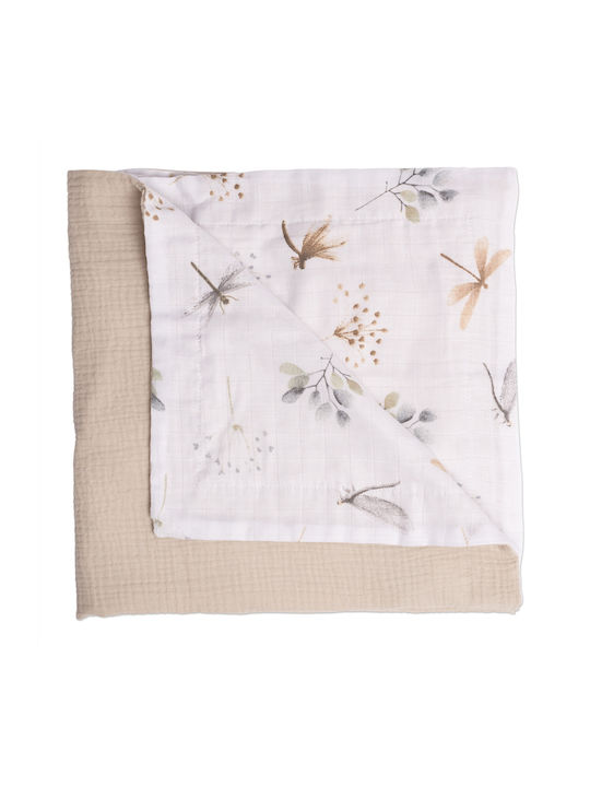 Kidizi Blanket Nursery Swaddling Blankets Cotton Beige 110x75cm